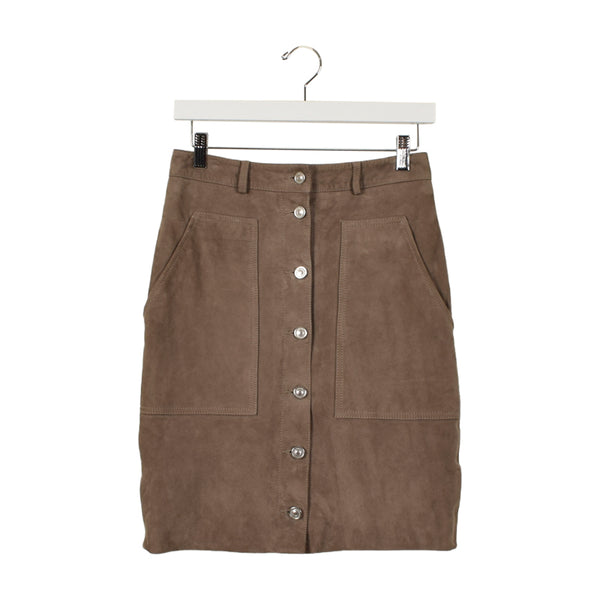 All Saints Suede Skirt