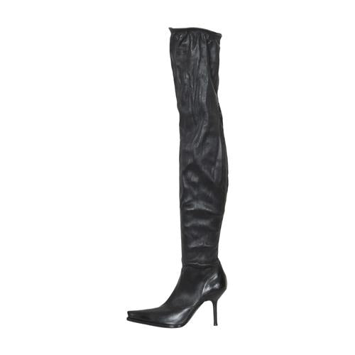 Sergio Ross Leather Tall Boots