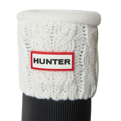 Hunter Cable Knitted Cuff Tall Boot Socks - New Condition