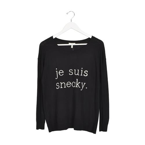 Joie Graphic Knit Sweater