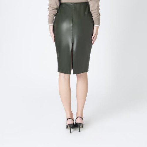 Gucci Leather Pencil Skirt