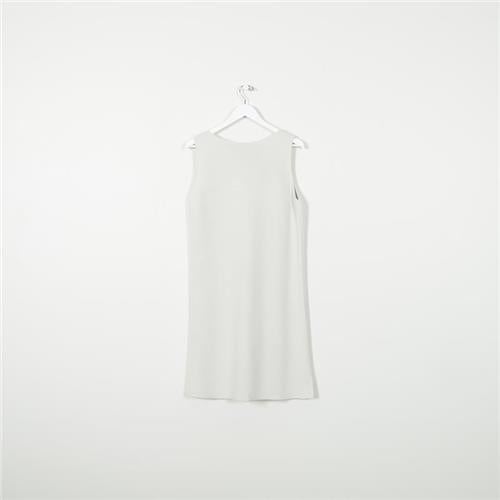 Eileen Fisher Silk-Cotton Midi Dress