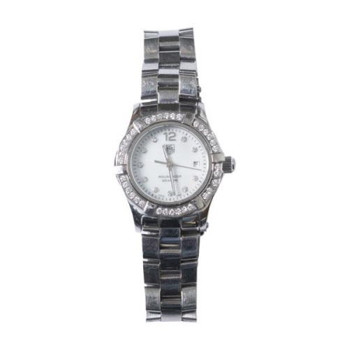 TAG Heuer Aquaracer Watch w/ Diamonds