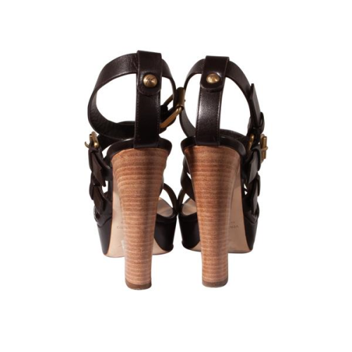 Giuseppe Zanotti Leather Platform Sandals