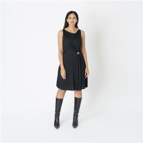 Versace Collection Jersey Draped Dress