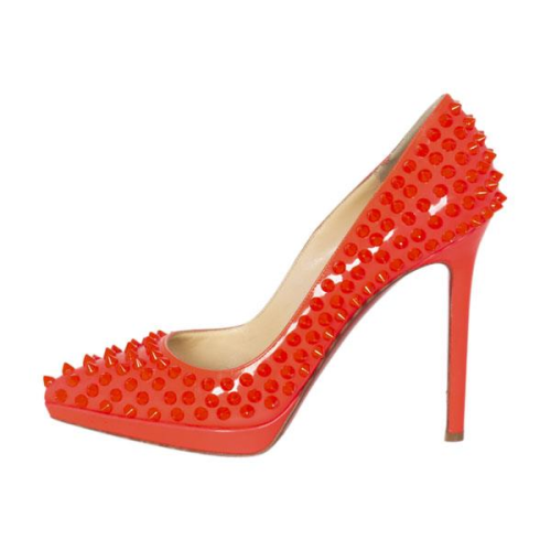 Christian Louboutin Pigalle 100 Spiked Pumps