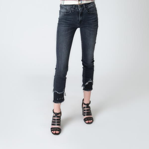 R13 Mid-Rise Skinny Jeans