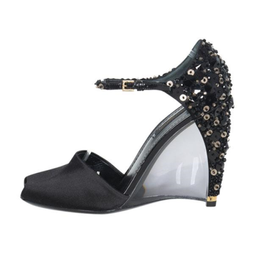 Louis Vuitton Embellished Wedges