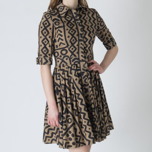 Moschino Cheap & Chic Cotton Printed Dress