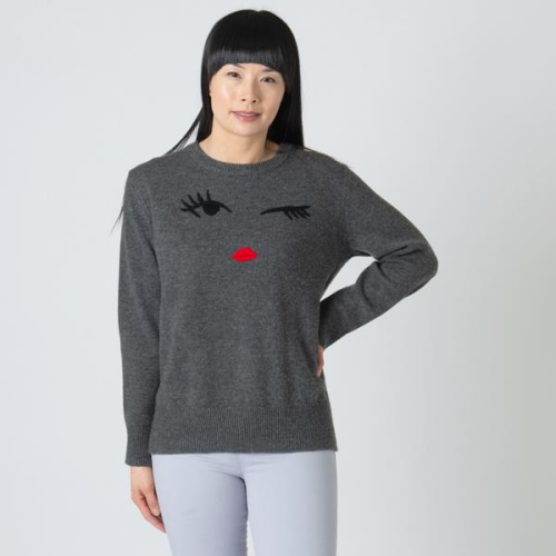 Kate Spade New York Winking Face Sweater