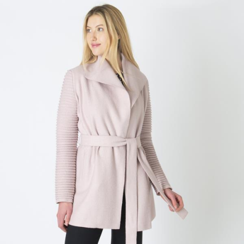 Sentaler Alpaca & Wool Wrap Coat