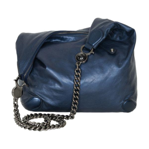 Gucci Leather Galaxy Chain Hobo Bag
