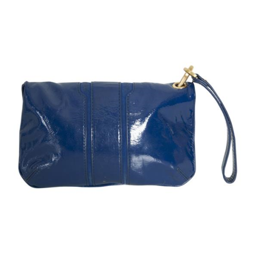 Jimmy Choo Patent Leather Fold-Over Clutch