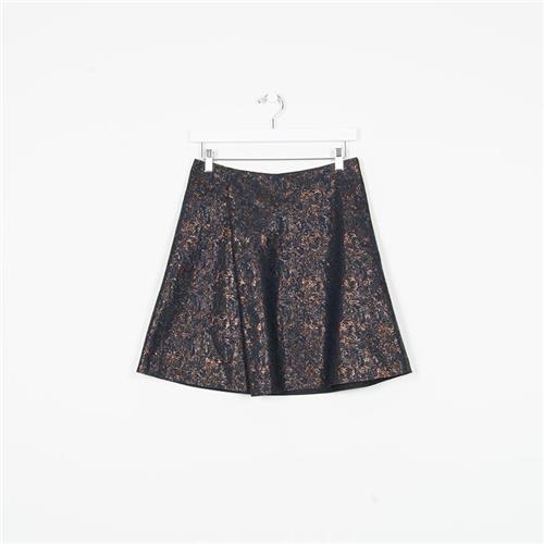 3.1 Phillip Lim Metallic Jacquard Mini Skirt
