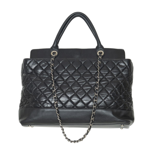 Chanel Leather Be CC Tote Bag
