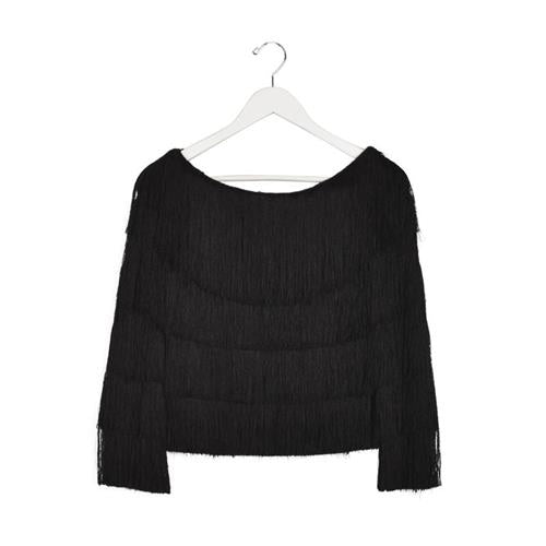 A.L.C. Andrie Tiered Fringe Top - New With Tags