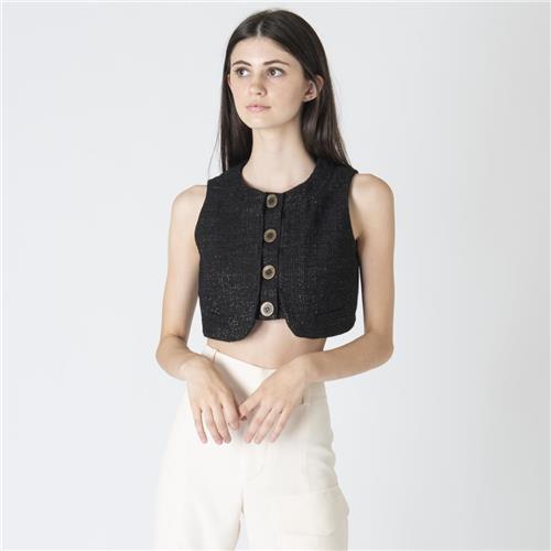 SEE by Chloé Cropped Vest