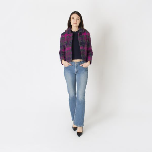 Marc by Marc Jacobs Wool Houndstooth Jacket