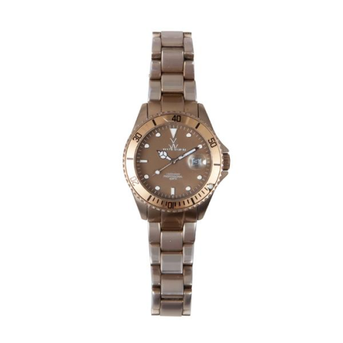 ToyWatch Stainless Steel Pearlized Bronze Colour Quartz Watch