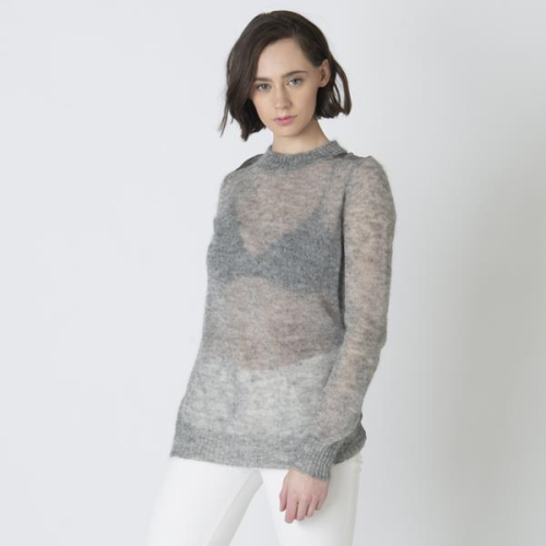 Theory Mohair and Silk Top