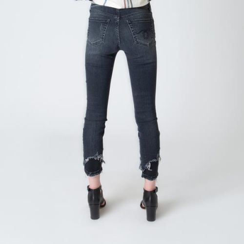 R13 Mid-Rise Skinny Jeans