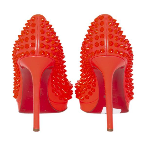 Christian Louboutin Pigalle 100 Spiked Pumps