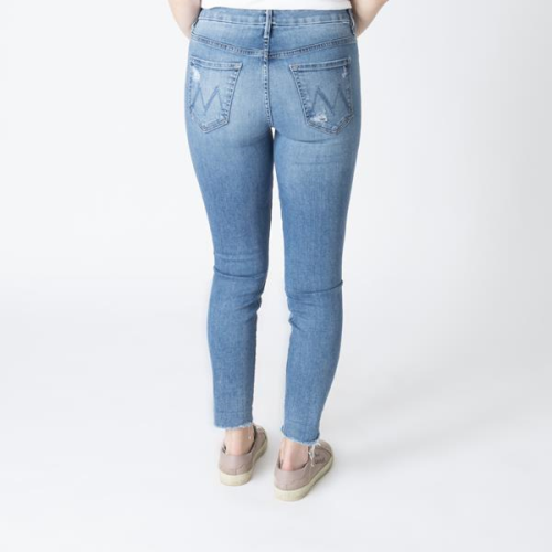 Mother High Waisted Ankle Jeans