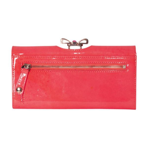 Ted Baker Patent Leather Neon Wallet
