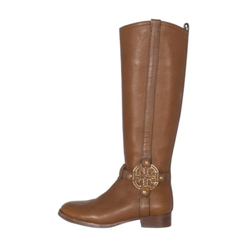 Tory Burch Leather Knee-High Riding Boots