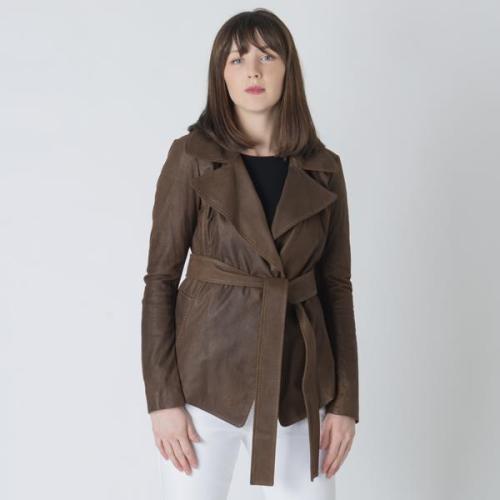 Donna Karan New York Leather Jacket