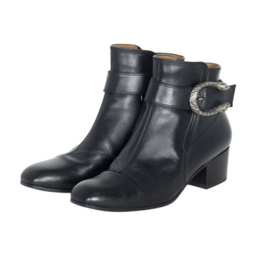 Gucci Dionysus Accent Leather Boots