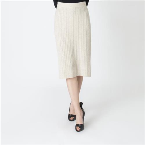 The Row Cashmere Knit Skirt