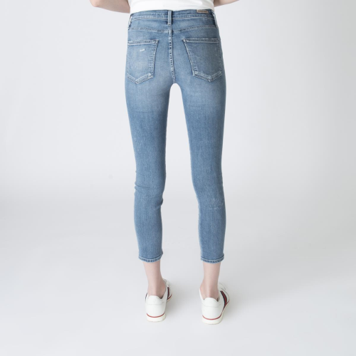Citizens of Humanity Distressed Cropped Skinny Jeans
