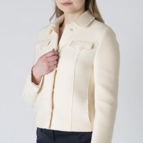 Akris Textured Wool Jacket
