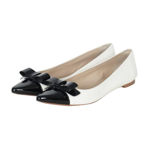 Kate Spade New York Leather Bow Flats