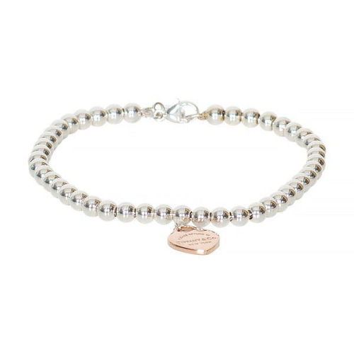 Tiffany & Co. Heart Tag Bead Bracelet
