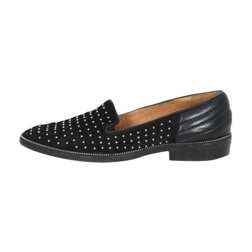 The Kooples Suede Studded Loafers