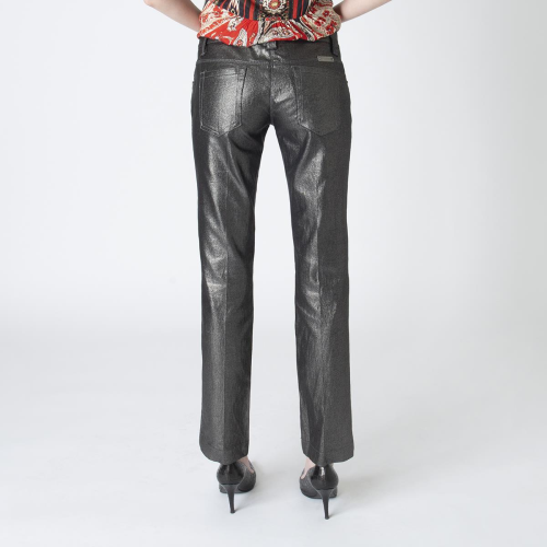Dolce & Gabbana Metallic Low-Rise Jeans