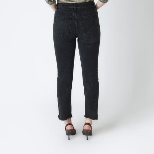 Reformation Straight Leg Cropped Jeans