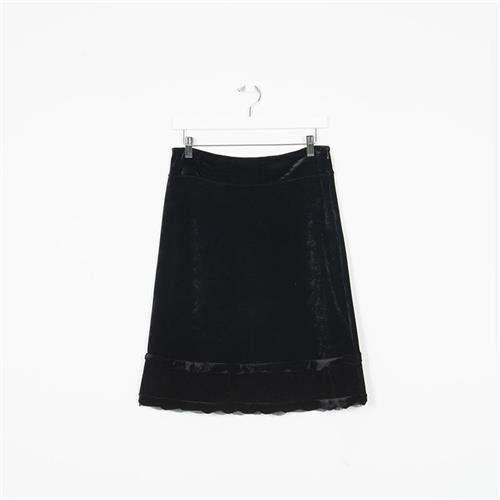 Giorgio Armani Velvet Midi Skirt