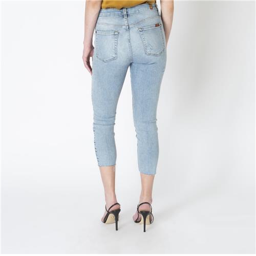 7 For All Mankind Daisy Cropped Skinny Jeans