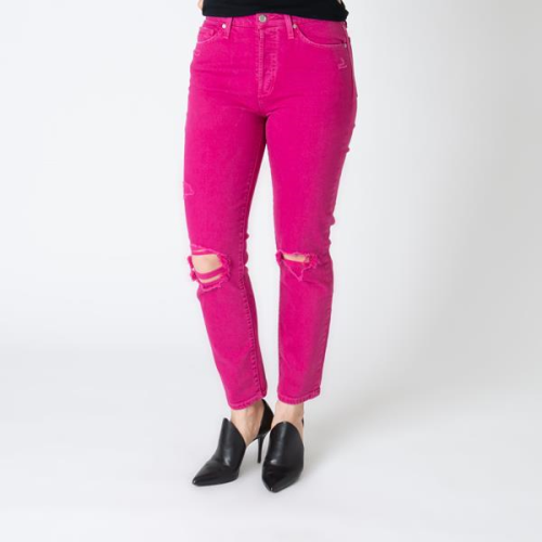 Joe's Distressed Straight Crop Jeans - New With Tags