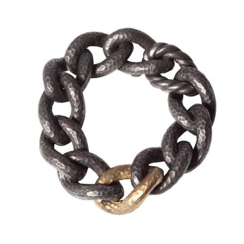 David Yurman Two-Toned Curb Link Bracelet