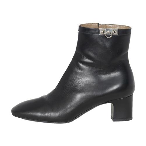 Hermès Leather Ankle Boots