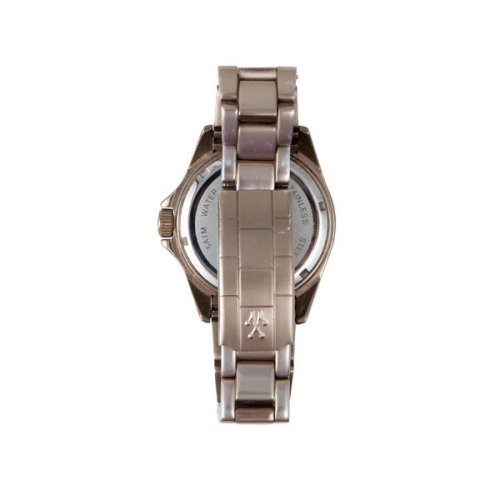 ToyWatch Stainless Steel Pearlized Bronze Colour Quartz Watch