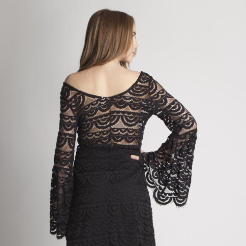PILYQ Lace Sheer Tunic Cover