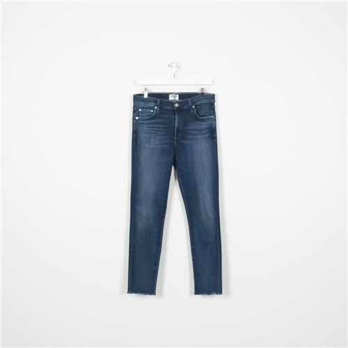 AGOLDE High-Rise Cropped Skinny Jeans