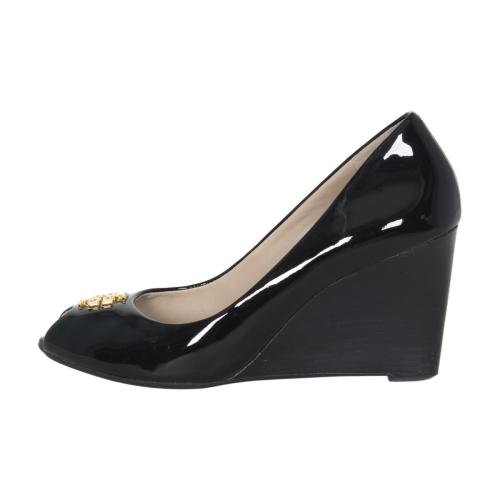Tory Burch Patent Leather Wedges
