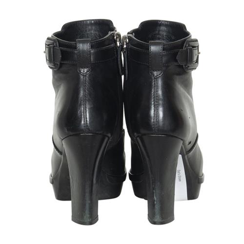 Tods Leather Platform Boots