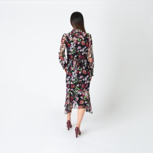 Equipment Floral Silk Midi Dress - New With Tags